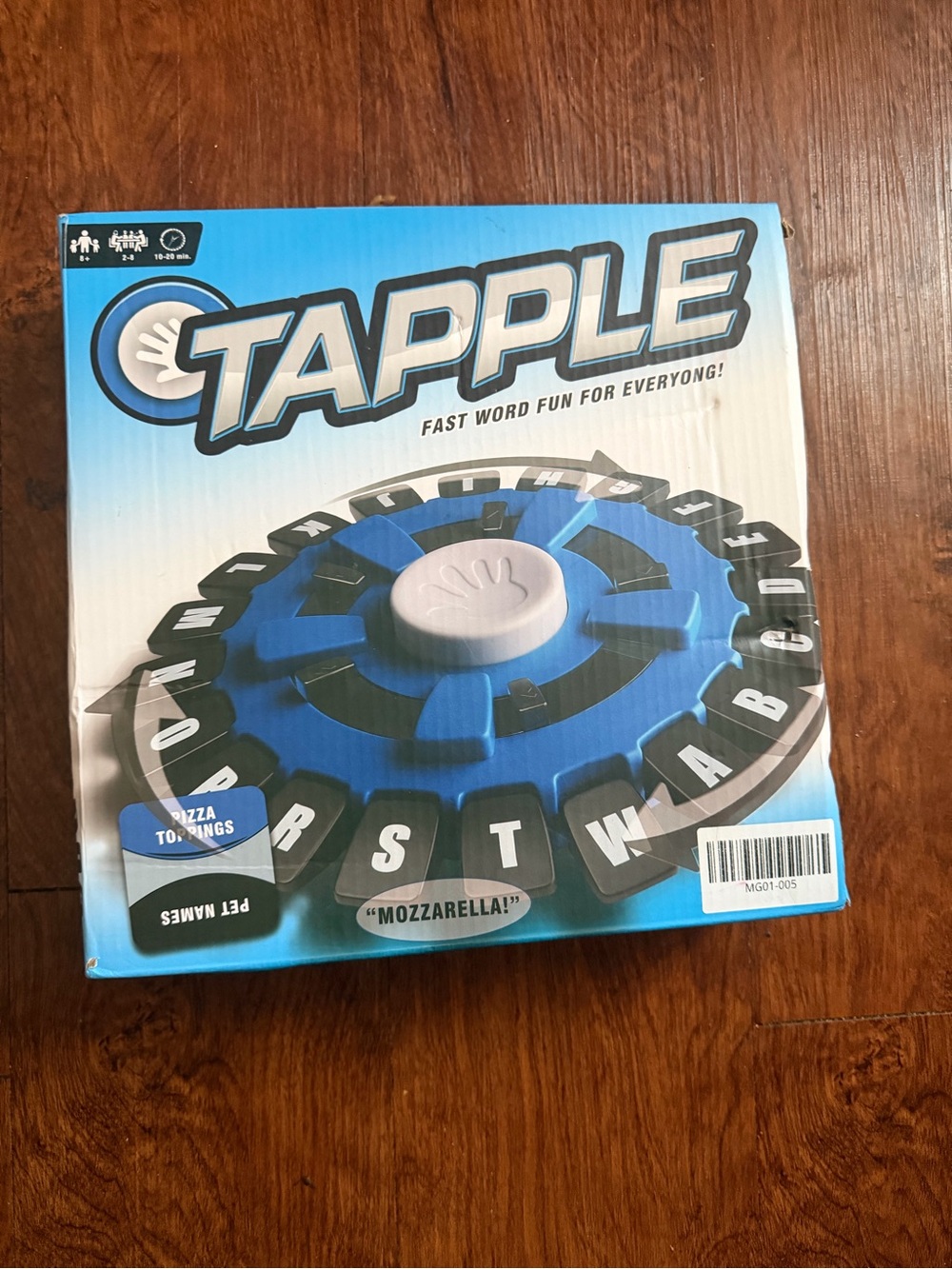 Apple Fast Word Game - Blue and Black